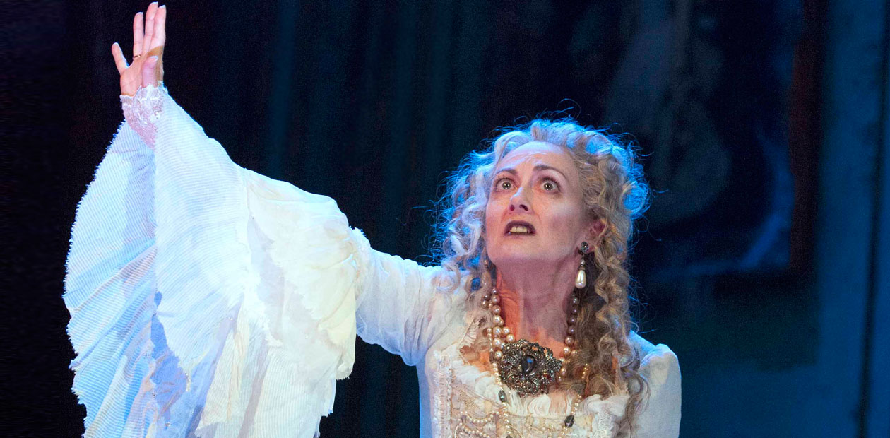 Paula Wilcox (Miss Havisham) in Great Expectations. Photo: Alastair Muir