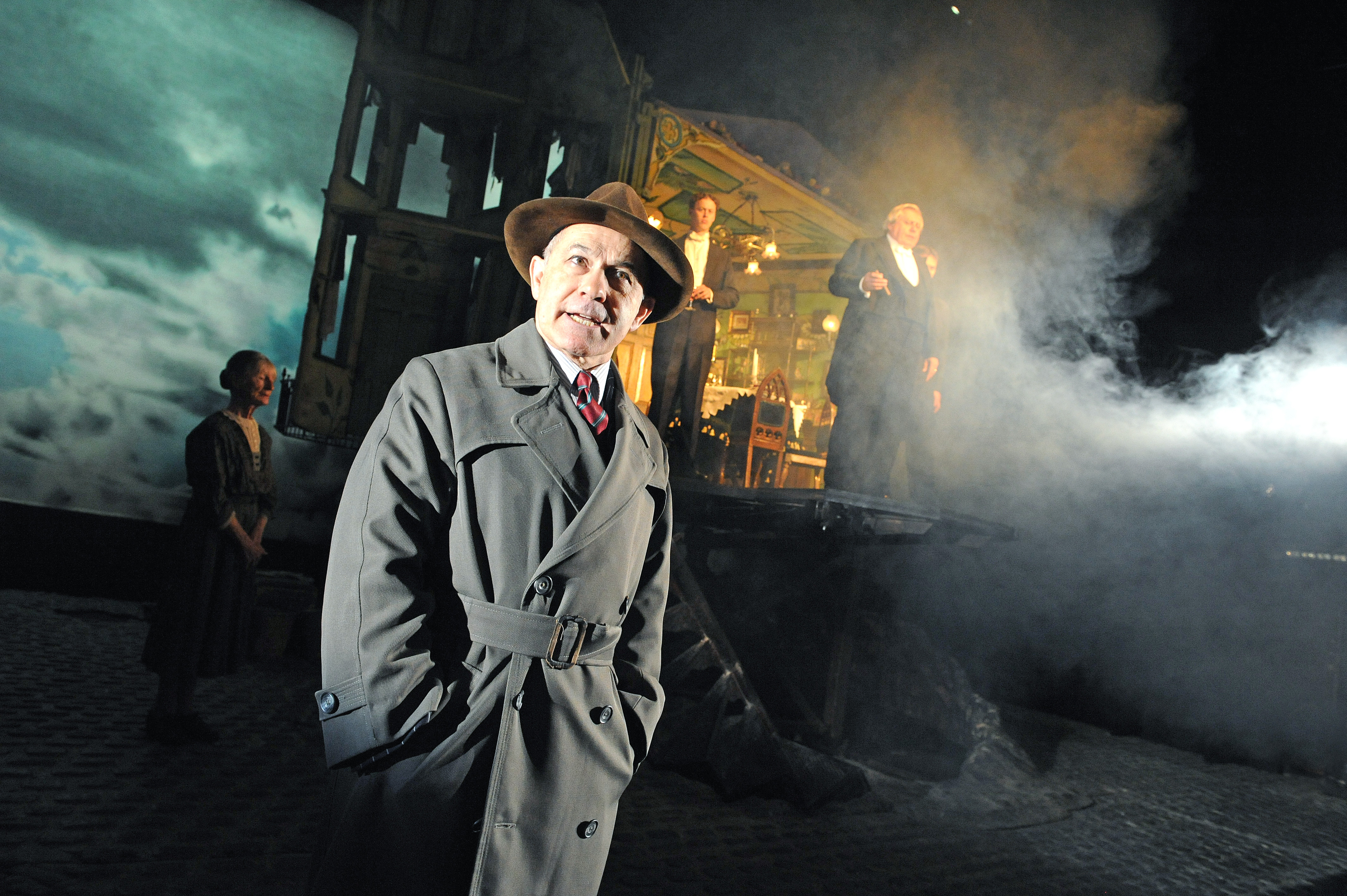 Ian MacNeil's set takes centre stage in the 2009 NT revival of An Inspector Calls. Photo: Tristram Kenton