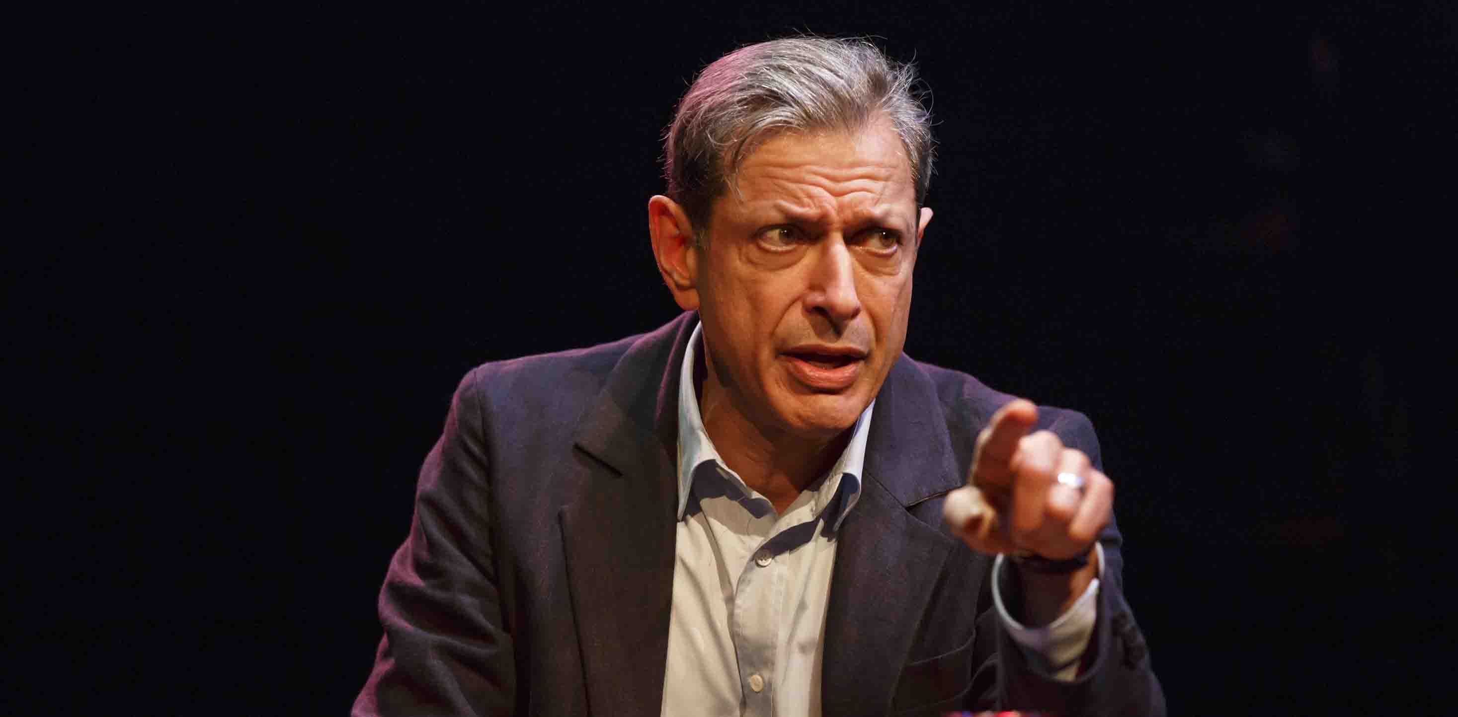 Jeff Goldblum in Domesticated by Bruce Norris at the Lincoln Center. Photo: Joan Marcus