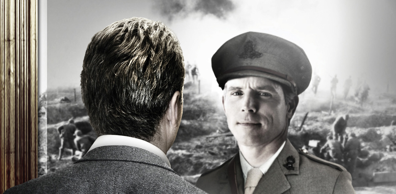 A poster image for Regeneration, a new stage adaptation of Pat Barker's novel at the Royal and Derngate