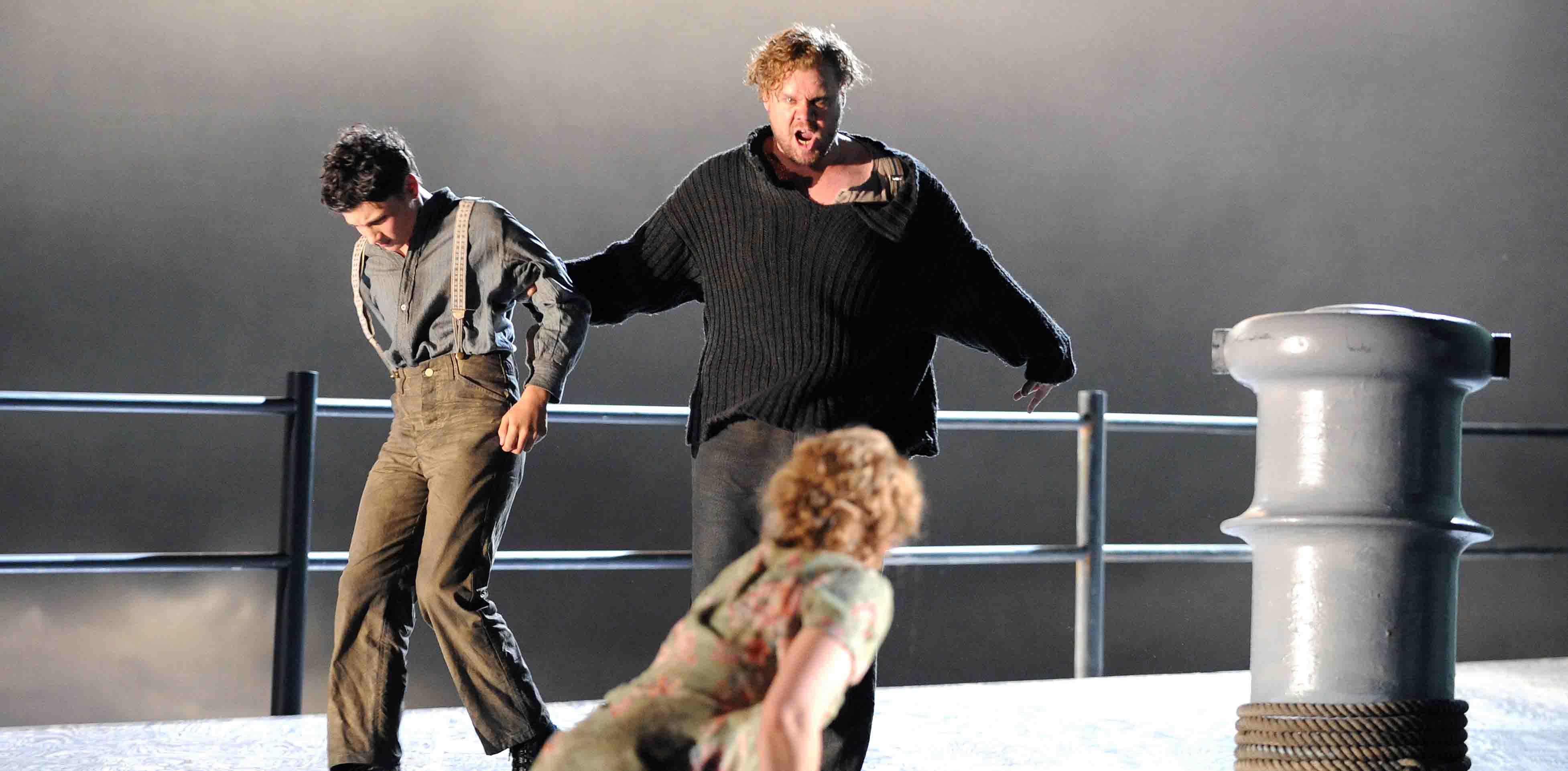 Peter Grimes at the London Coliseum. Photo: Tristram Kenton