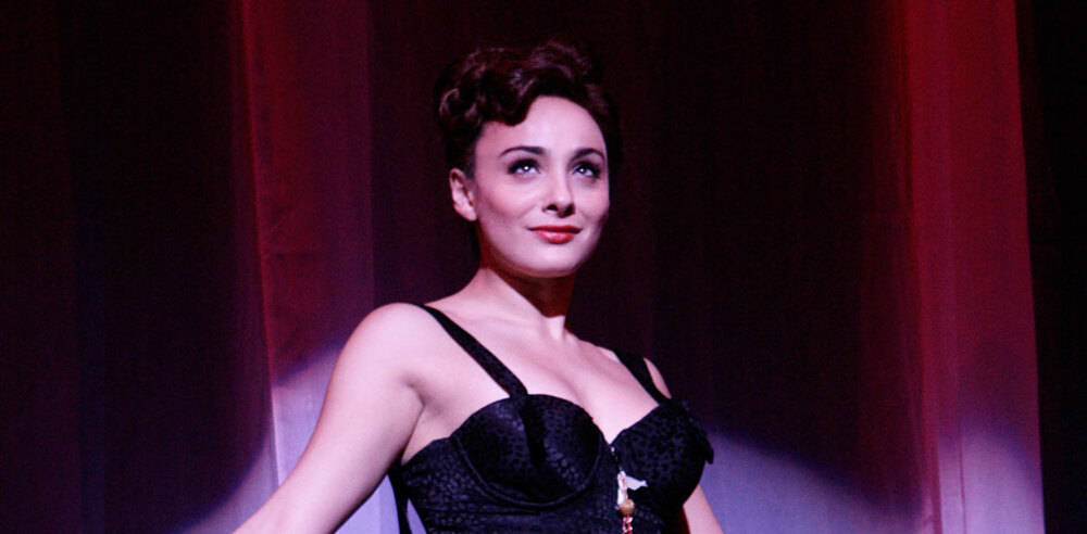 Victoria Hamilton-Barritt in Gypsy at Leicester's Curve. Photo: Catherine Ashmore.