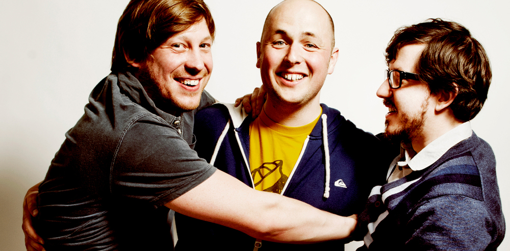 Tom Parry, Ben Clark and Matthew Crosby of Pappy's. Photo: Idil Sukan