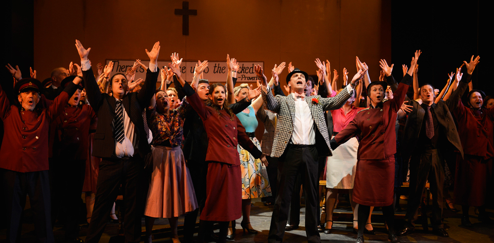 Pied Pipers' Guys and Dolls in Cambridge. Photo: Timothy Winn
