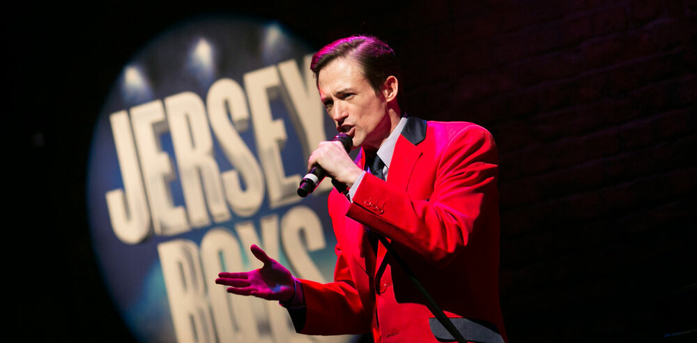 Tim Driesen, who leads the cast of the Jersey Boys tour. Photo: Phil Tragen Tim Driesen, who leads the cast of the Jersey Boys tour. Photo: Phil Tragen