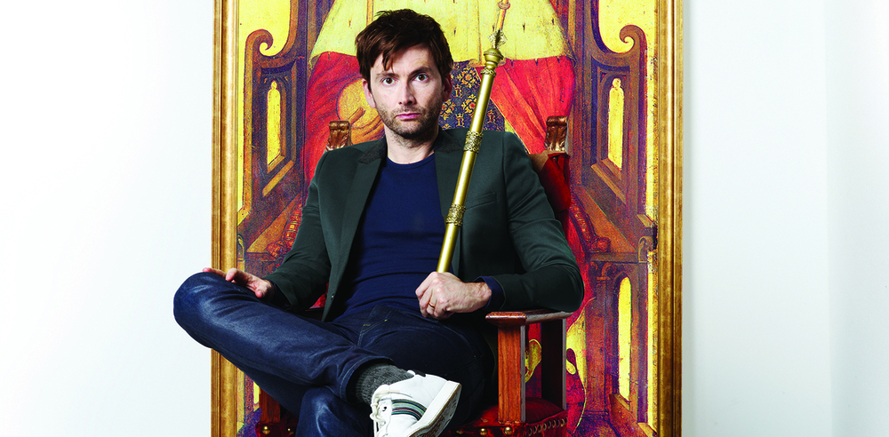 David Tennant in Richard II at the RSC.