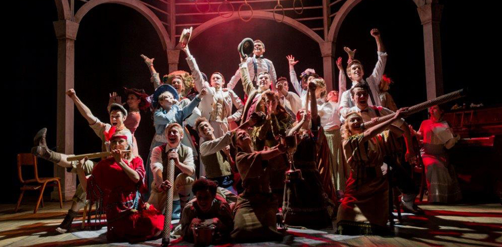 ArtsEd students graduating in 2014 perform The Music Man.  Photo: Robert Workman
