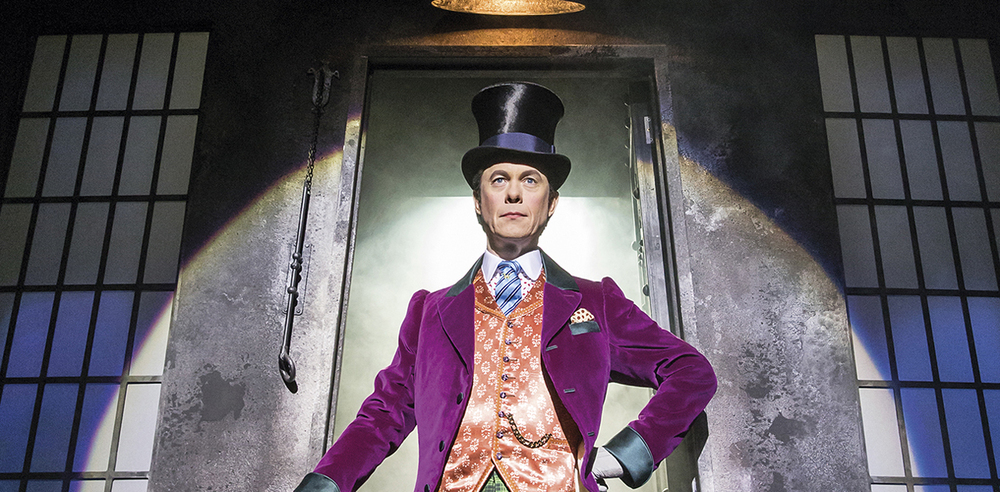 Alex Jennings who plays Willy Wonka in Charlie and the Chocolate Factory. Photo:  Johan Persson