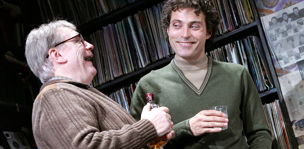 Brian Cox and Rufus Sewell in Stoppard's last play for the stage, Rock 'n'Roll. Photo: Tristram Kenton