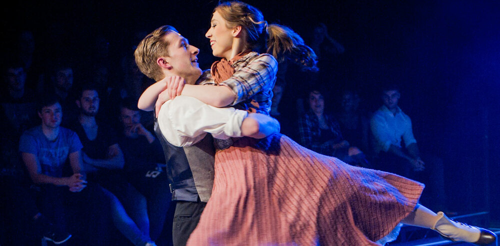 A scene from ArtsEd's production of Crazy for You. Photo: Robert Workman