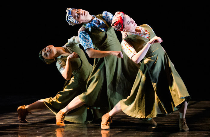 A scene from Shift , part of the Phoenix Dance mixed programme. Photo: Tristram Kenton