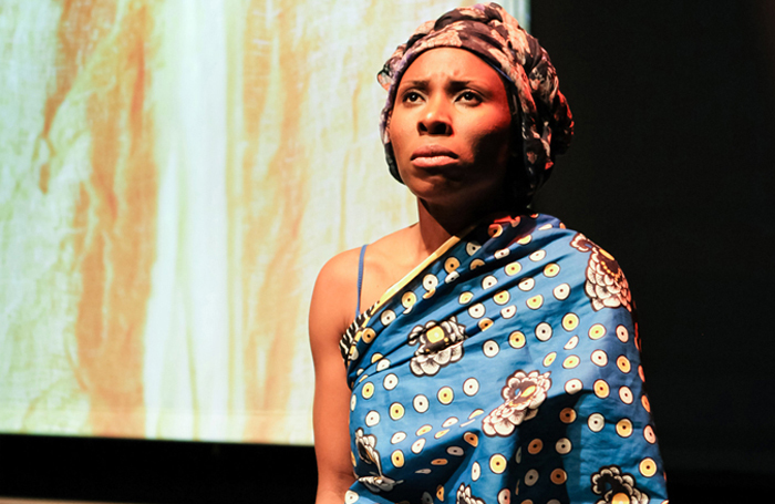 Janet Kumah in Rites. Photo: Sally Jubb
