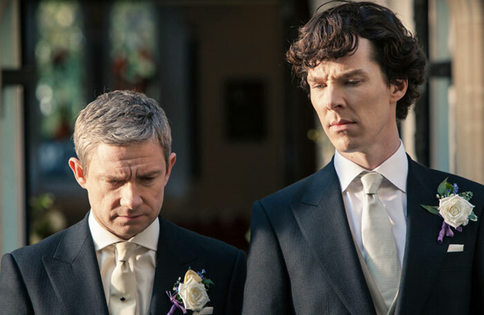 Martin Freeman and Benedict Cumberbatch in Sherlock. Photo: Robert Viglasky/BBC/Hartswood Films