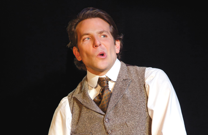 Bradley Cooper in The Elephant Man. Photo: Joan Marcus