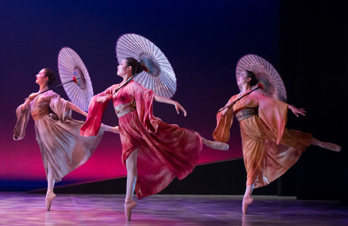 Northern Ballet dancers in Madame Butterfly. Photo: Lauren Godfrey