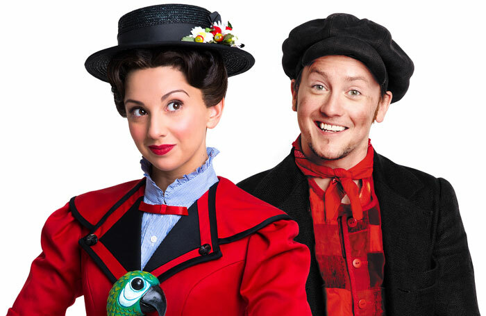 Zizi Strallen with Matt Lee in Mary Poppins. Photo: Dewynters and Katrina Tepper