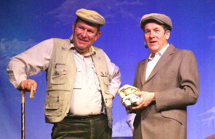 Nigel ‘Boy’ Syer and Olly Day in Gorleston Pavilion’s Summer Laughter Show. Photo: Steve Davis Nigel ‘Boy’ Syer and Olly Day in Gorleston Pavilion’s Summer Laughter Show. Photo: Steve Davis