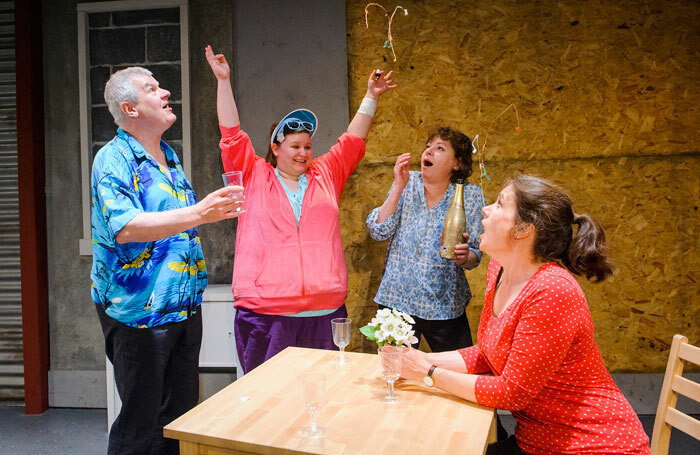 Cast of The Flannelettes at the King's Head Theatre. Photo: Tristram Kenton Cast of The Flannelettes at the King's Head Theatre. Photo: Tristram Kenton