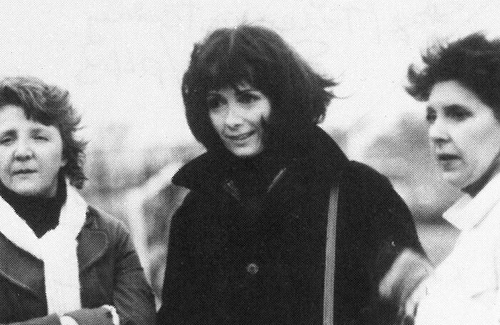 Elizabeth MacLennan (centre) in Blood Red Roses, Channel 4, 1986. Photo: Channel 4 Elizabeth MacLennan (centre) in Blood Red Roses, Channel 4, 1986. Photo: Channel 4