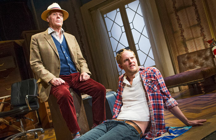 James and Jack Fox in Dear Lupin at the Apollo Theatre, London. Photo: Tristram Kenton