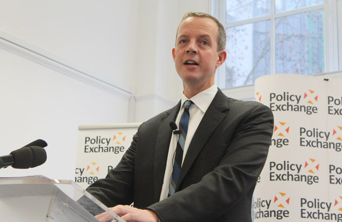 Minister for skills Nick Boles. Photo: Policy Exchange