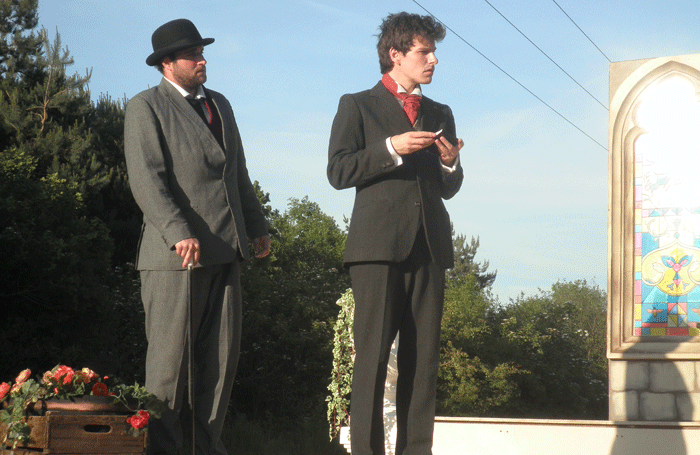 Graham Hill and Matthew Christmas in Chapterhouse&rsquo;s touring detective drama