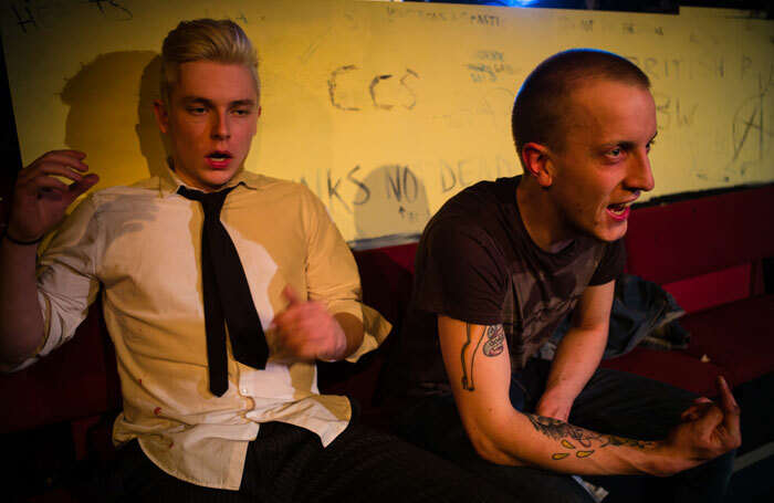 Adam Spreadbury-Maher's production of In Your Face Theatre's Trainspotting. Photo: Christopher Tribble