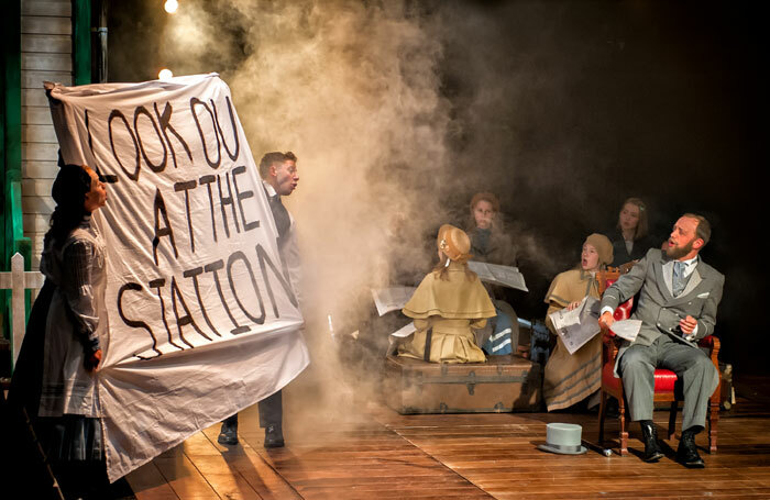 Michael Lambourne in The Railway Children. Photo: Anthony Robling