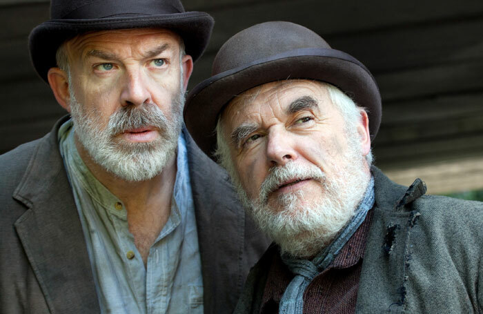 Peter Cadden and Richard Heap in Waiting for Godot. Photo: Sheila Burnett
