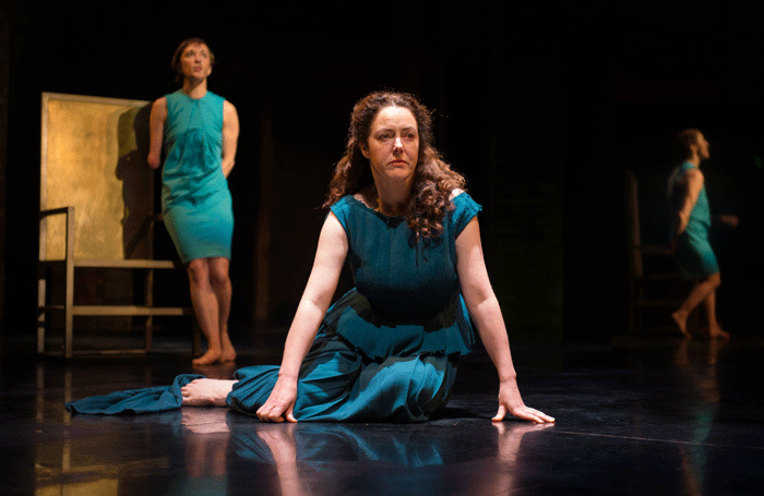 Nadia Albina and Derbhle Crotty in Hecuba at the Swan Theatre, Stratford-upon-Avon. Photo: Topher McGrillis Nadia Albina and Derbhle Crotty in Hecuba at the Swan Theatre, Stratford-upon-Avon. Photo: Topher McGrillis