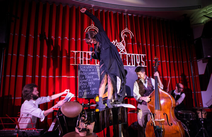 Frances Ruffelle: I Say Yeh-Yeh at Crazy Coqs. Photo: James Gourley/REX Shutterstock
