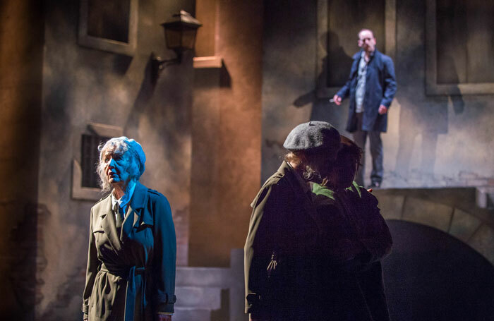 Tina Gray, Gilian Cally, Charlotte Powell and Tom Cornish in Don't Look Now at the Queen's Theatre Hornchurch. Photo: Mark Sepple