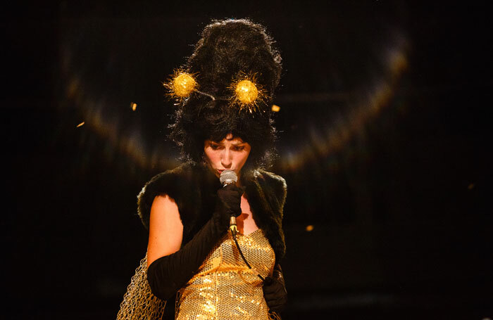Scene from The Table of Delights at the Print Room at the Coronet, London. Photo: Steve Tanner