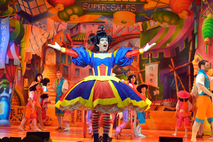 Aladdin at the Birmingham Hippodrome