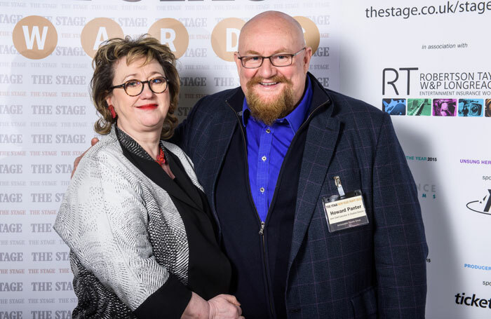 ATG's Rosemary-Squire and Howard-Panter pictured at The Stage New Year Party 2015. Photo: Alex Brenner ATG's Rosemary-Squire and Howard-Panter pictured at The Stage New Year Party 2015. Photo: Alex Brenner