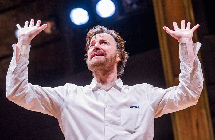 Paul Rhys in Uncle Vanya at Almeida Theatre, London. Photo: Tristram Kenton