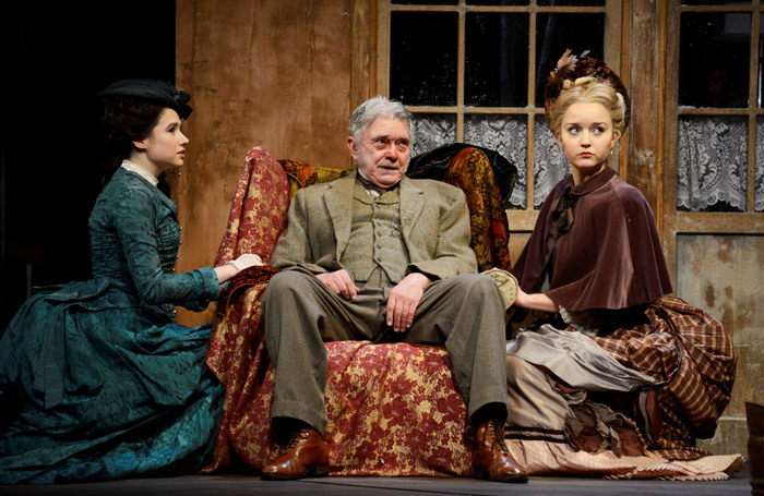 The cast of  Hobson's Choice at Theatre Royal Bath. Photo: Nobby Clark