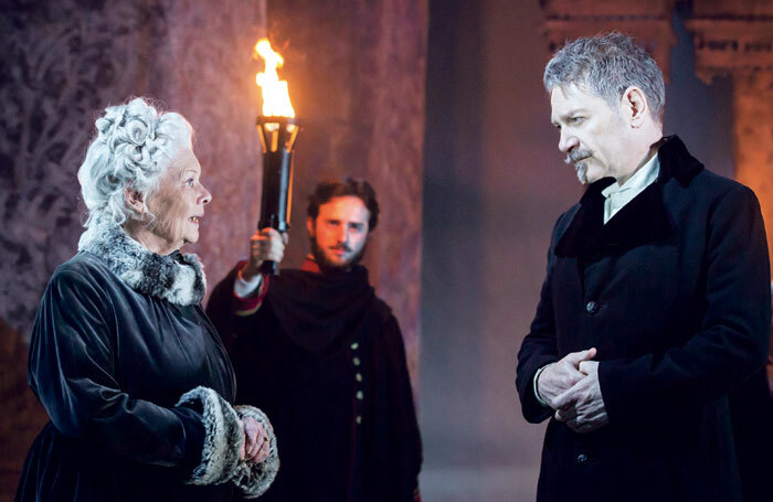 Judi Dench and Kenneth Branagh in The Winter’s Tale at the Garrick Theatre, London. Photo: Johan Persson Judi Dench and Kenneth Branagh in The Winter’s Tale at the Garrick Theatre, London. Photo: Johan Persson