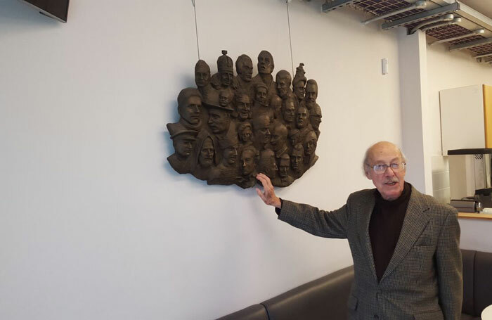 Lawrence Holofcener's sculpture of Laurence Olivier