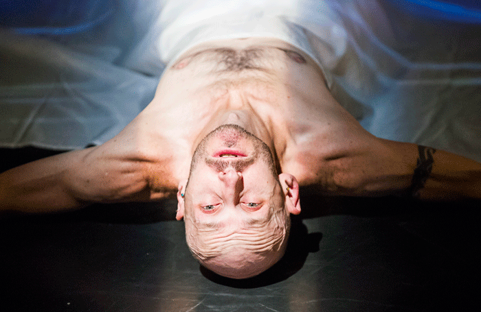 Marc Brew in For Now I Am... Photo: Tristram Kenton Marc Brew in For Now I Am... Photo: Tristram Kenton