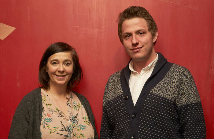 Vicky Featherstone and Brad Birch. Photo: William Douglas