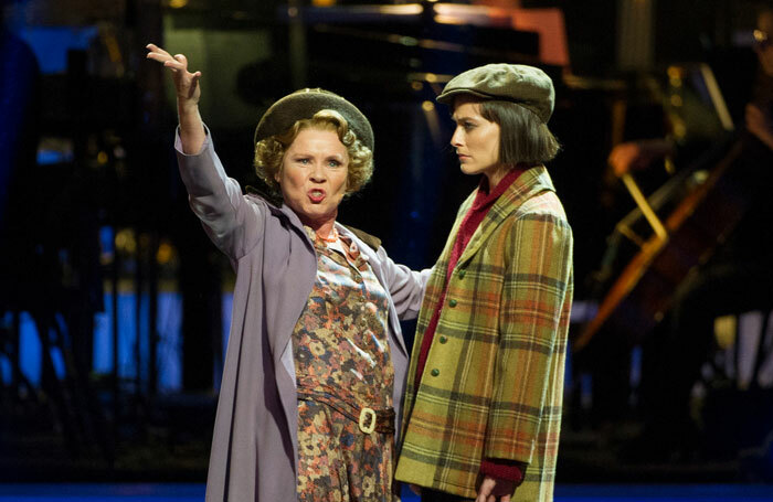 Imelda Staunton performed at the ceremony, where she picked up the prize for best actress in a musical. Photo: Alistair Muir