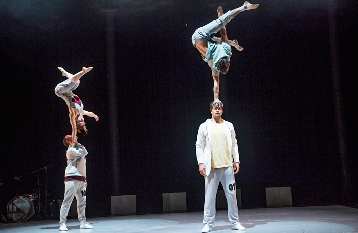 Barely Methodical Troupe’s Kin at the Roundhouse, London. Photo: Tristram Kenton