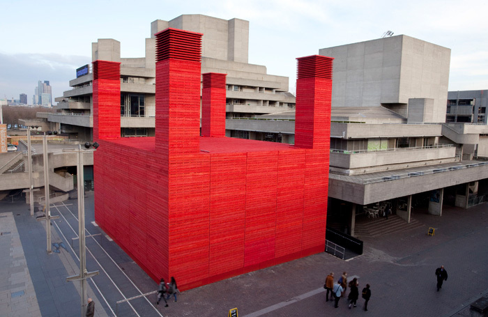 The National Theatre's Temporary Theatre has been open on the Southbank for the last three years. Photo: Ludovic Des Cognets The National Theatre's Temporary Theatre has been open on the Southbank for the last three years. Photo: Ludovic Des Cognets