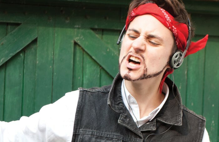 Ira Brand in Break Yourself at Marlborough Theatre, Brighton. Photo: Ellie Stamp