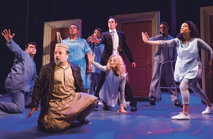 The Infidel – The Musical at Theatre Royal Stratford East. Photo: Tristram Kenton The Infidel – The Musical at Theatre Royal Stratford East. Photo: Tristram Kenton