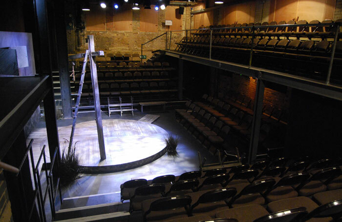 The Arcola's auditorium. Photo: Miriam Mahony/Arcola Theatre