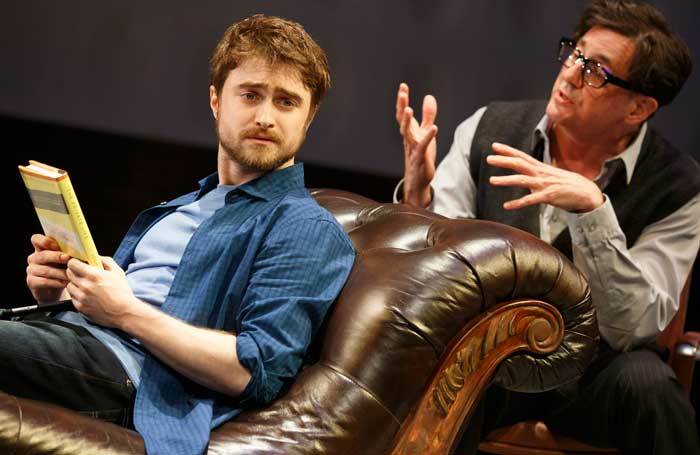 Daniel Radcliffe and Reg Rogers in Privacy at the Public Theater, New York. Photo: Joan Marcus