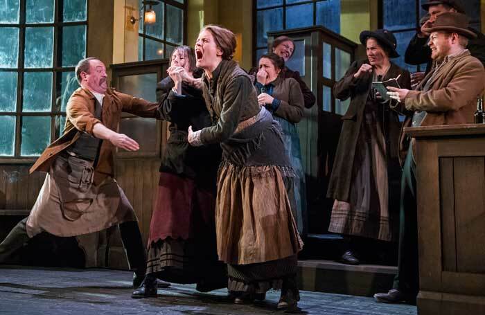 A scene from The Plough and the Stars at the National Theatre. Photo: Tristram Kenton