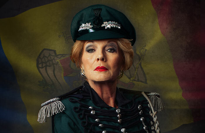 Rula Lenska in Eurobeat – Moldova at the Pleasance. Photo: Darren Bell Rula Lenska in Eurobeat – Moldova at the Pleasance. Photo: Darren Bell